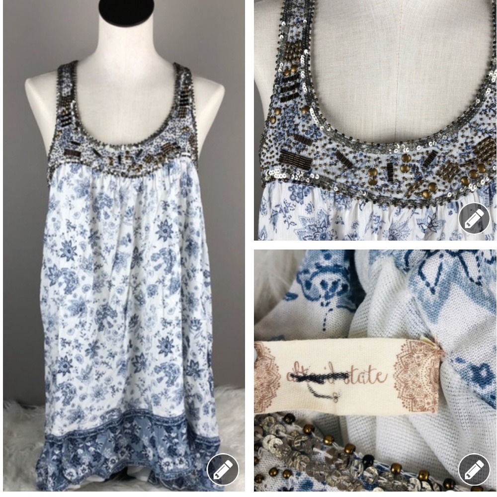 🆕 Altar’d State beaded racerback 928